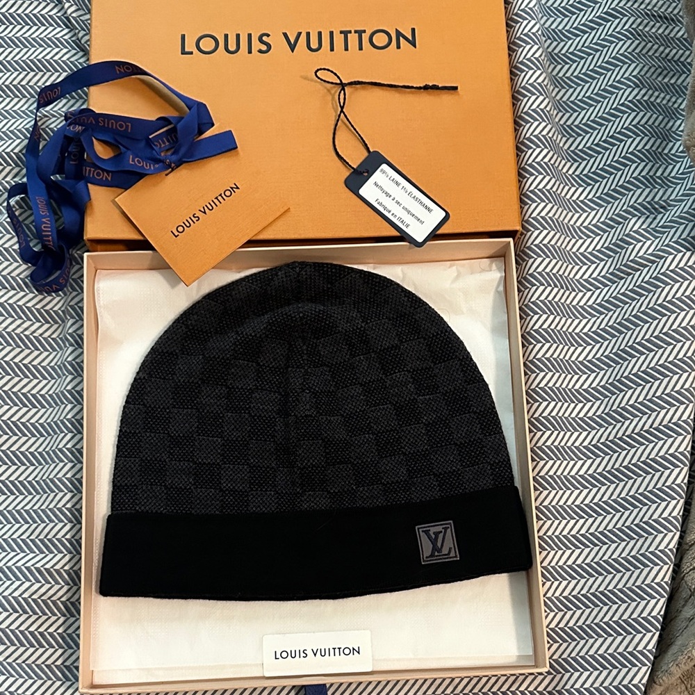 Louis Vuitton Dark Gray Beanie